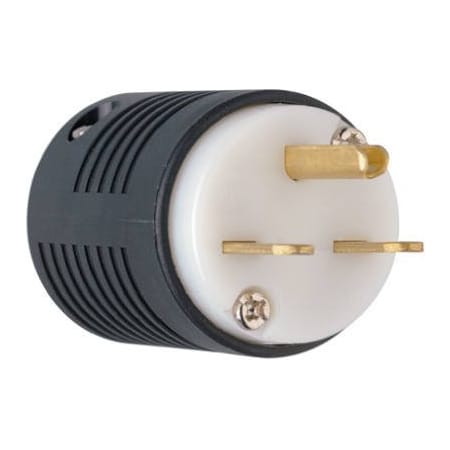 Pass & Seymour Straight Blade Plug, 6-15P, 15 A, 250V AC, 2 Pole, Grounded PS5666XCCV4